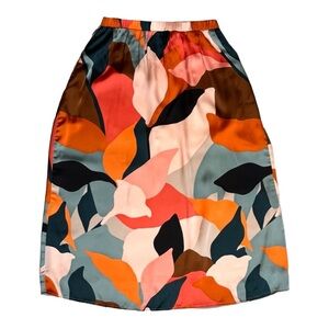 Contemporary Boho Midi Skirt